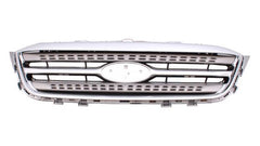 GRILLE GRAY W/CHROME MOULDING