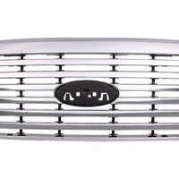 GRILLE CHROME FRAME 6 CHROME BARS BILLET STYLE