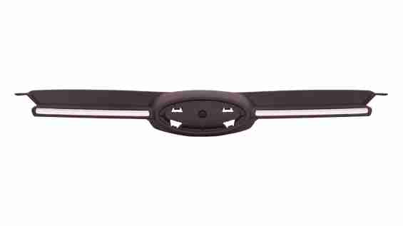 GRILLE DARK GRAY W/CHROME MOULDING HB/SDN SE/ SDN S MODEL