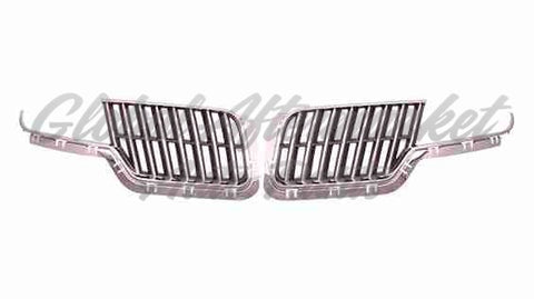 GRILLE CHROME DARK GRAY LH W/SPORT PKG
