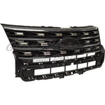 GRILLE DARK GRAY W/CHROME BASE/LTD/XLT MODEL — photo 2