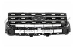 GRILLE SILVER W/CHROME BASE/LTD/XLT MODEL — photo 1
