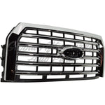 GRILLE CHROME 5 BAR STYLE W/O CAMERA — photo 3