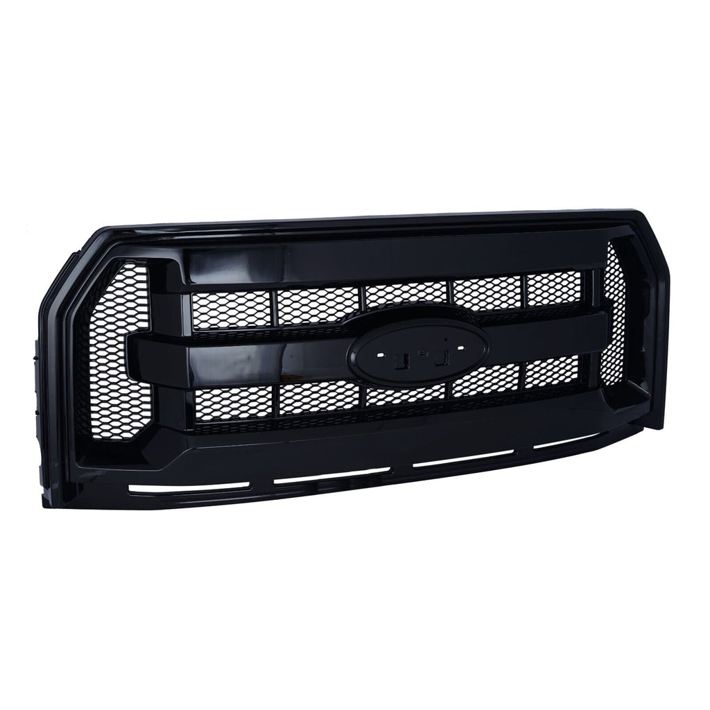 GRILLE BLACK 3 BAR STYLE W/BLACK MESH
