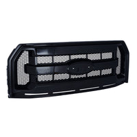 GRILLE BLACK 3 BAR STYLE W/BLACK MESH