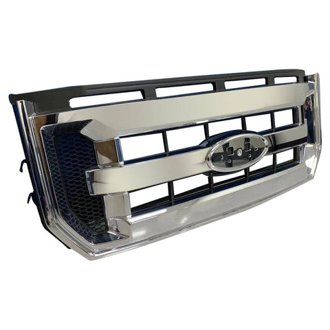GRILLE CHROME 3 BAR STYLE W/BLACK MESH