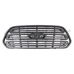 GRILLE BLACK W/O CHROME — photo 5