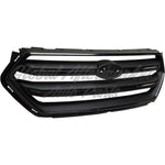 GRILLE MATTE BLACK W/PTD BLACK BARS(NO CHROME) — photo 2
