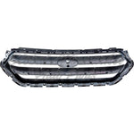 GRILLE PTD SILVER W/CHROME SURROUND FOR MODELS W/O SPORT — photo 5