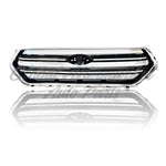 GRILLE GLOSS BLACK W/CHROME — photo 1