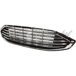 GRILLE BLACK W/5 CHROME BARS W/CHROME FRAME W/O SPORT — photo 1