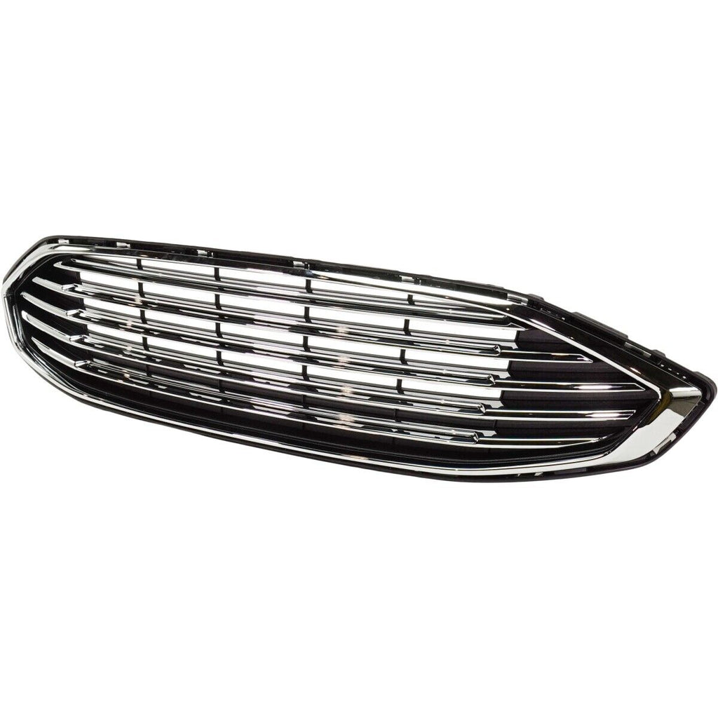 GRILLE BLACK W/5 CHROME BARS W/CHROME FRAME W/O SPORT