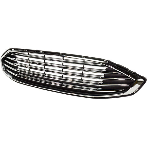 GRILLE BLACK W/5 CHROME BARS W/CHROME FRAME W/O SPORT