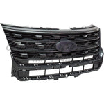 GRILLE PTD DARK GRAY W/O CHROME XLT MODEL W/APP PKG — photo 2