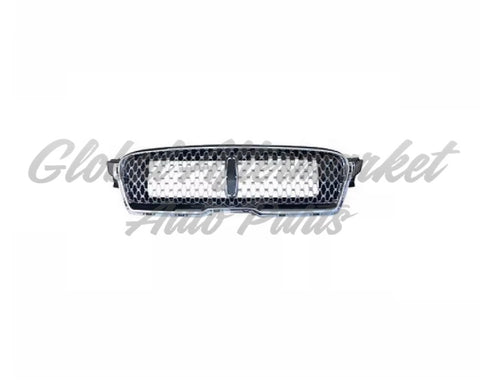 GRILLE SATIN ALUMINIUM W/SATIN FRAME/ EMBLEM MOUNT