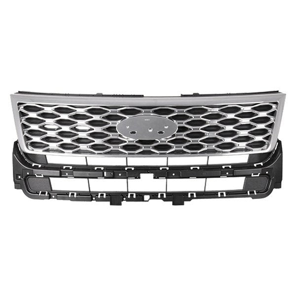 GRILLE SATIN CHROME FOR MODELS W/PLATINUM