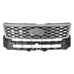 GRILLE SATIN CHROME FOR MODELS W/PLATINUM