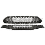 GRILLE FR PTD BLACK HONEYCOMB W/O LOGO — photo 3