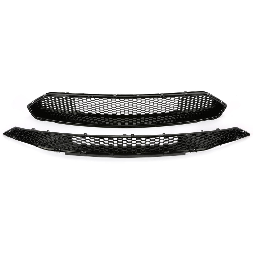 GRILLE FR PTD BLACK HONEYCOMB W/O LOGO