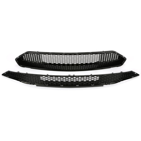 GRILLE FR PTD BLACK HONEYCOMB W/O LOGO