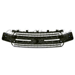 GRILLE FR CHROME ACCENT BARS W/BLACK GRID — photo 4