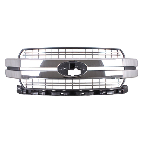 GRILLE FR W/2 CHROME ACCENT BARS