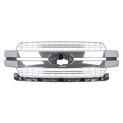 GRILLE FR W/2 CHROME ACCENT BARS
