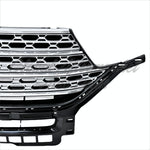 GRILLE FR PTD SILVER W/CHROME MOLDING — photo 4
