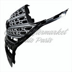 GRILLE FR PTD SILVER W/CHROME MOLDING — photo 5
