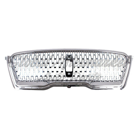GRILLE FR CHROME W/CHROME OUTER MOLDING