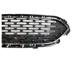 GRILLE FR MATTE BLACK W/CHROME OUTER MOLDING — photo 3