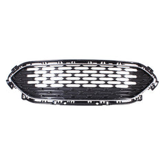 GRILLE FR MATTE BLACK W/CHROME OUTER MOLDING