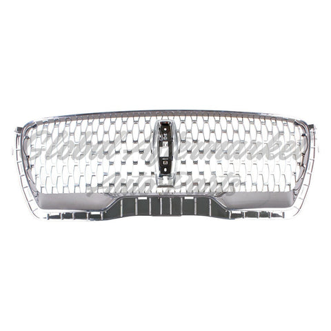 GRILLE FR SATIN MESH ELONGATED VERTICAL PATTERN W/CHROME OUTER MOLDING W/CAMERA FOR BASE/ RESERVE MODELS
