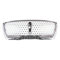 GRILLE FR SATIN MESH ELONGATED VERTICAL PATTERN W/CHROME OUTER MOLDING W/CAMERA FOR BASE/ RESERVE MODELS