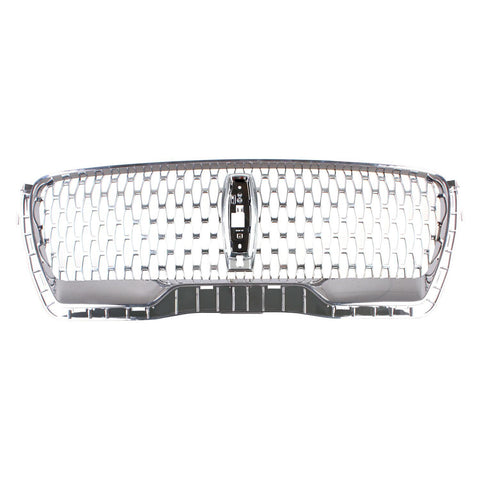 GRILLE FR SATIN MESH ELONGATED VERTICAL PATTERN W/CHROME OUTER MOLDING W/CAMERA FOR BASE/ RESERVE MODELS