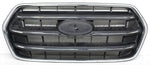 GRILLE FR TEXTURED BLACK BARS W/CHROME MOLDING/CAMERA W/O EMBLEM — photo 1