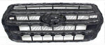 GRILLE FR TEXTURED BLACK BARS W/CHROME MOLDING/CAMERA W/O EMBLEM — photo 3