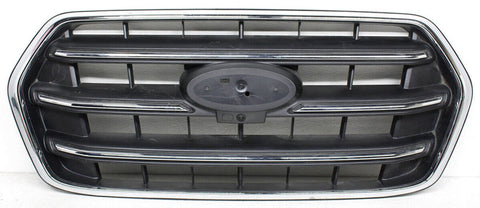 GRILLE FR TEXTURED BLACK BARS W/CHROME MOLDING/CAMERA W/O EMBLEM