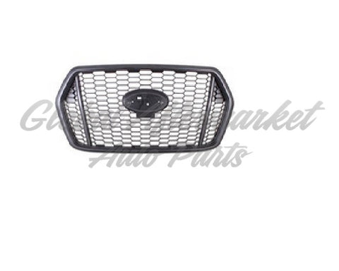 GRILLE FR TEXTURED BLACK MESH TYPE W/O CHROME MOLDING/CAMERA/EMBLEM