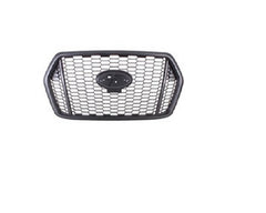 GRILLE FR TEXTURED BLACK MESH TYPE W/O CHROME MOLDING/CAMERA/EMBLEM