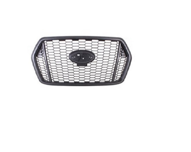 GRILLE FR TEXTURED BLACK MESH TYPE W/O CHROME MOLDING/CAMERA/EMBLEM