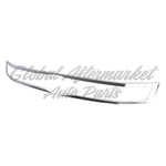 GRILLE MOULDING OUTER CENTER FRAME SATIN ALUMINIUM FINISH PLATINUM EDITION MODEL — photo 2