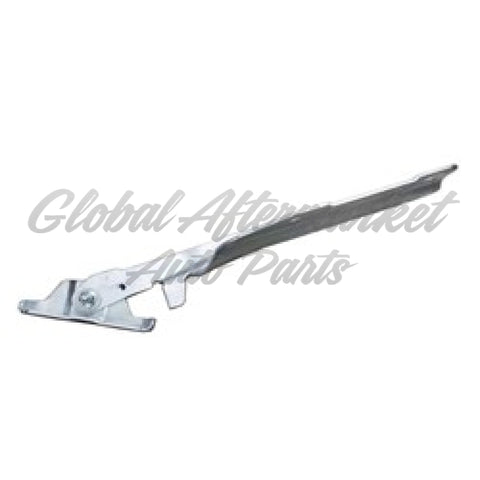 HOOD HINGE LH STEEL CHROME FROM 10/10