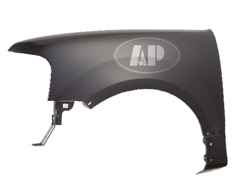FENDER FR LH W/WHEEL OPG MLDG HOLE CAPA