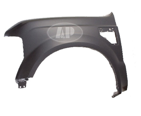 FENDER FR LH W/O WHEEL MOULDING HOLE CAPA