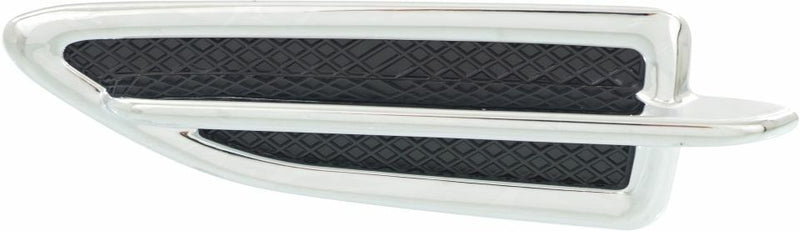 FENDER INSERT FR LH CHROME/BLACK TO 2/25/14 PRODUCTION DATE