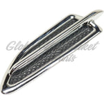 FENDER INSERT FR RH CHROME/BLACK TO 2/25/14 PRODUCTION DATE — photo 3