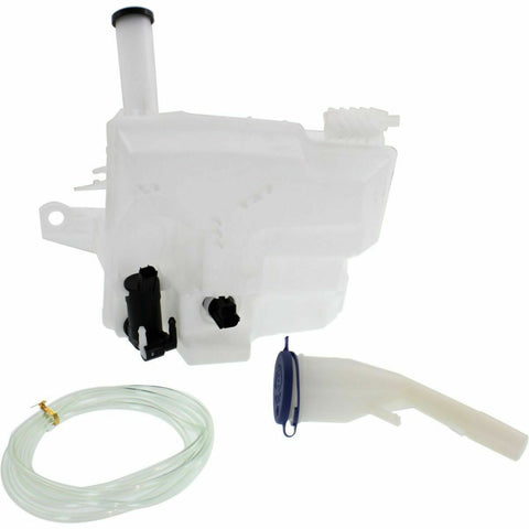 WINDSHIELD WASHER TANK W/HOLE FOR PUMP/HOLE FOR SENSOR/FILLER TUBE HB