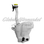 WINDSHIELD WASHER TANK W/ FILLER NECK / CAP / HOLE FOR PUMP / HOLE FOR SENSOR — photo 1
