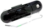 DOOR HANDLE FR LH OUTER SMOOTH W/KEYHOLE PTM — photo 1